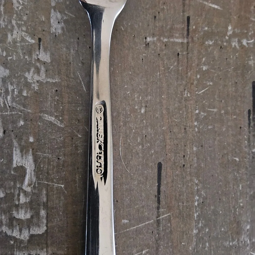 Dansk Meridian Butter Spreader Set of 2 Stainless Steel 18/10 MCM Flatware